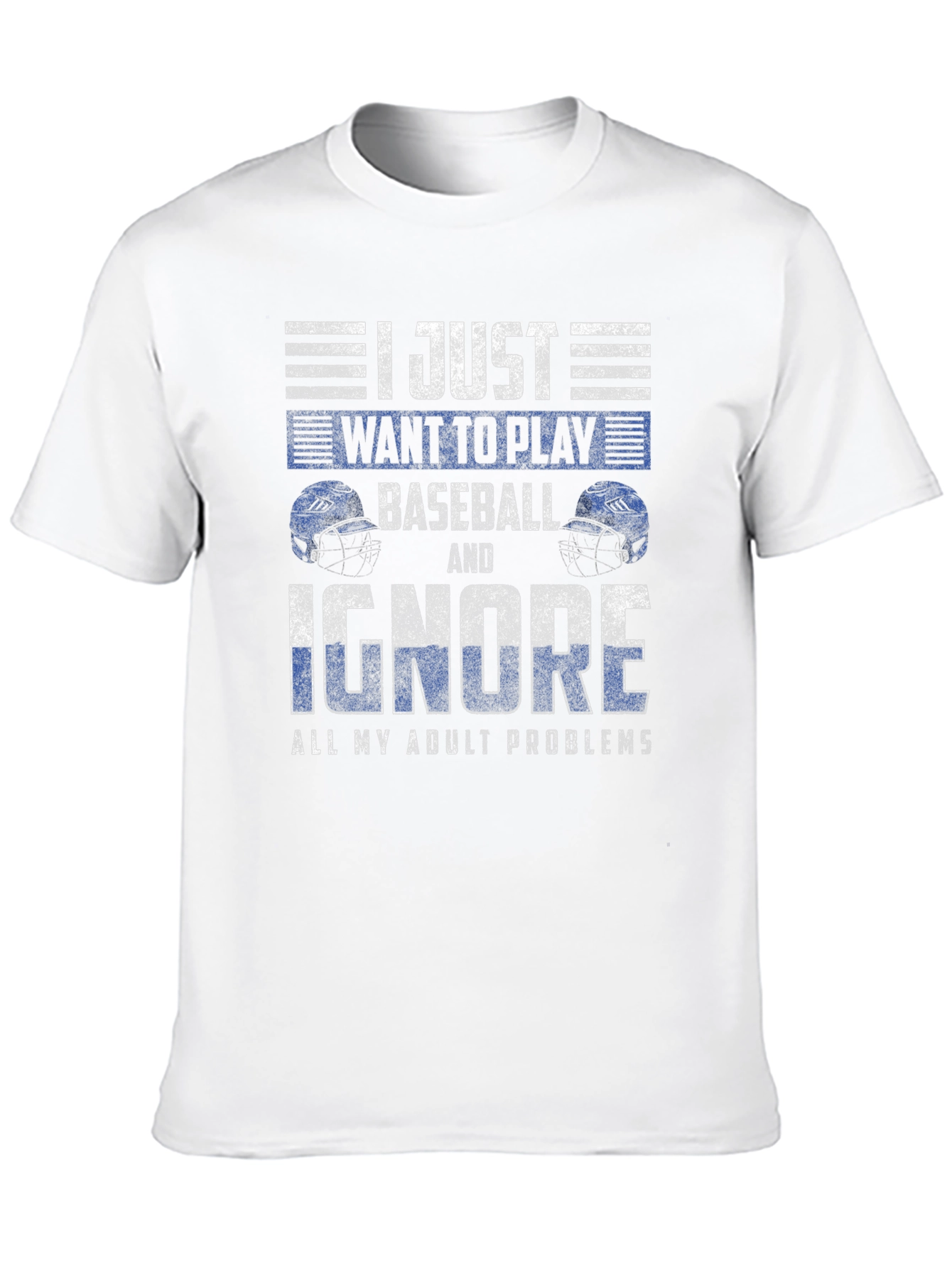 Baseball Adult Problems T-Shirt