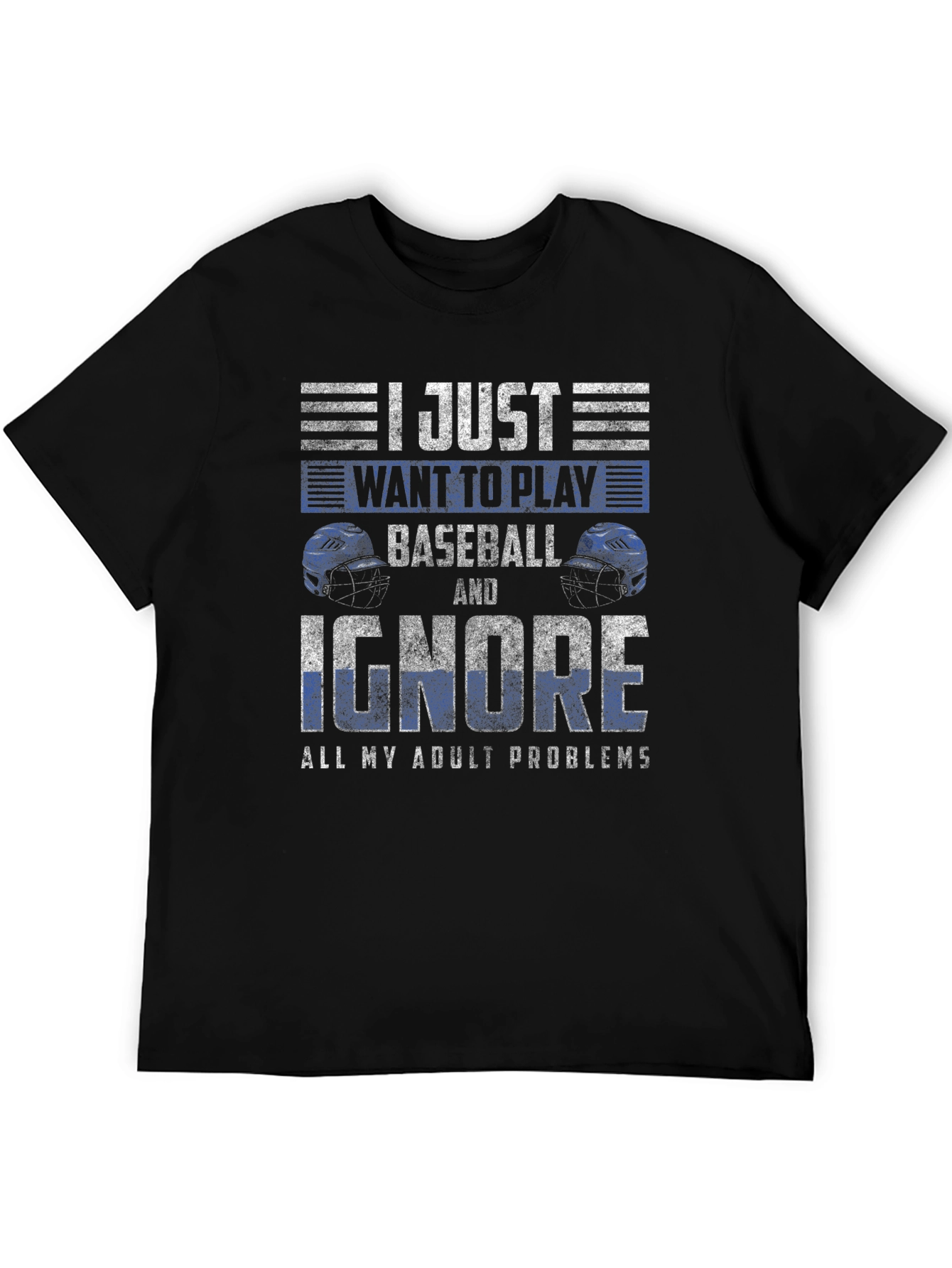 Baseball Adult Problems T-Shirt