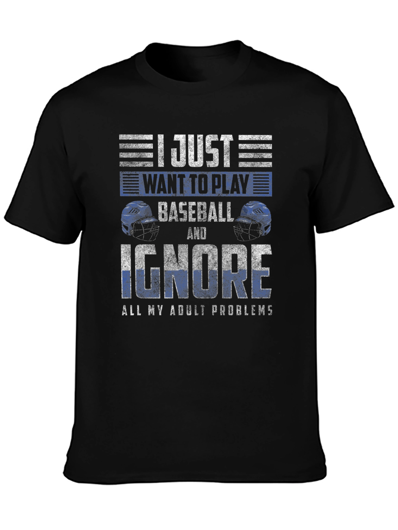 Baseball Adult Problems T-Shirt