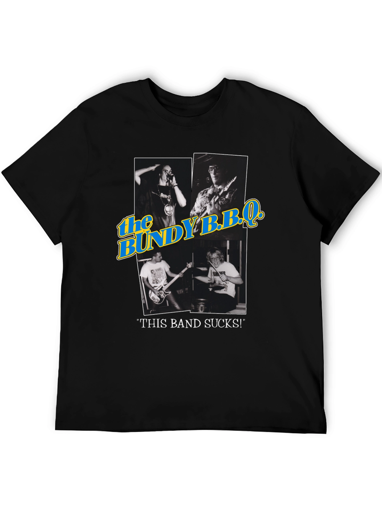 The Bundy B.B.Q. Band T-Shirt - Black