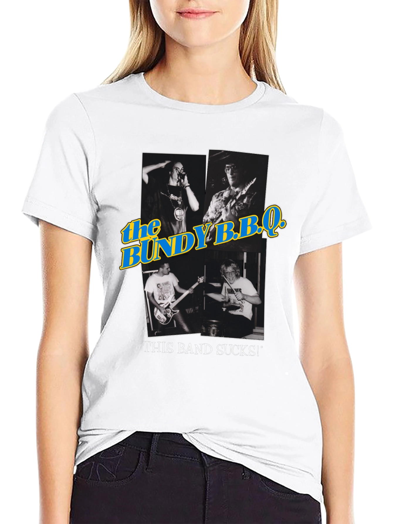 The Bundy B.B.Q. Band T-Shirt - Black