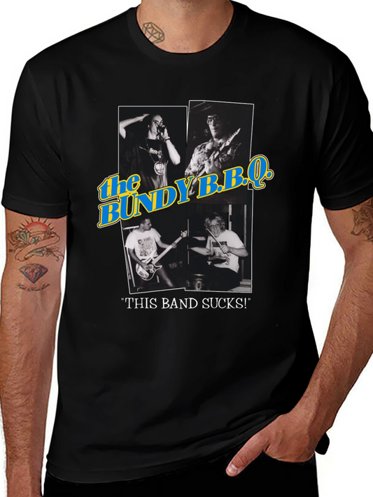 The Bundy B.B.Q. Band T-Shirt - Black