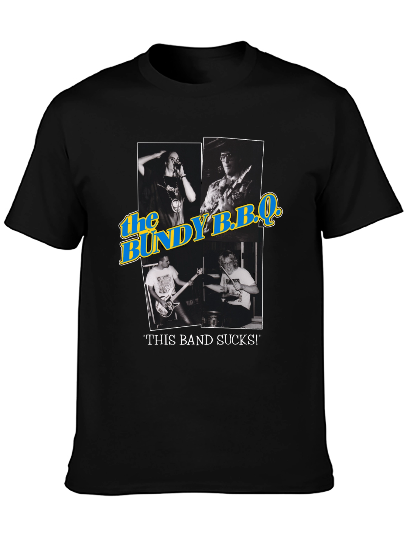 The Bundy B.B.Q. Band T-Shirt - Black