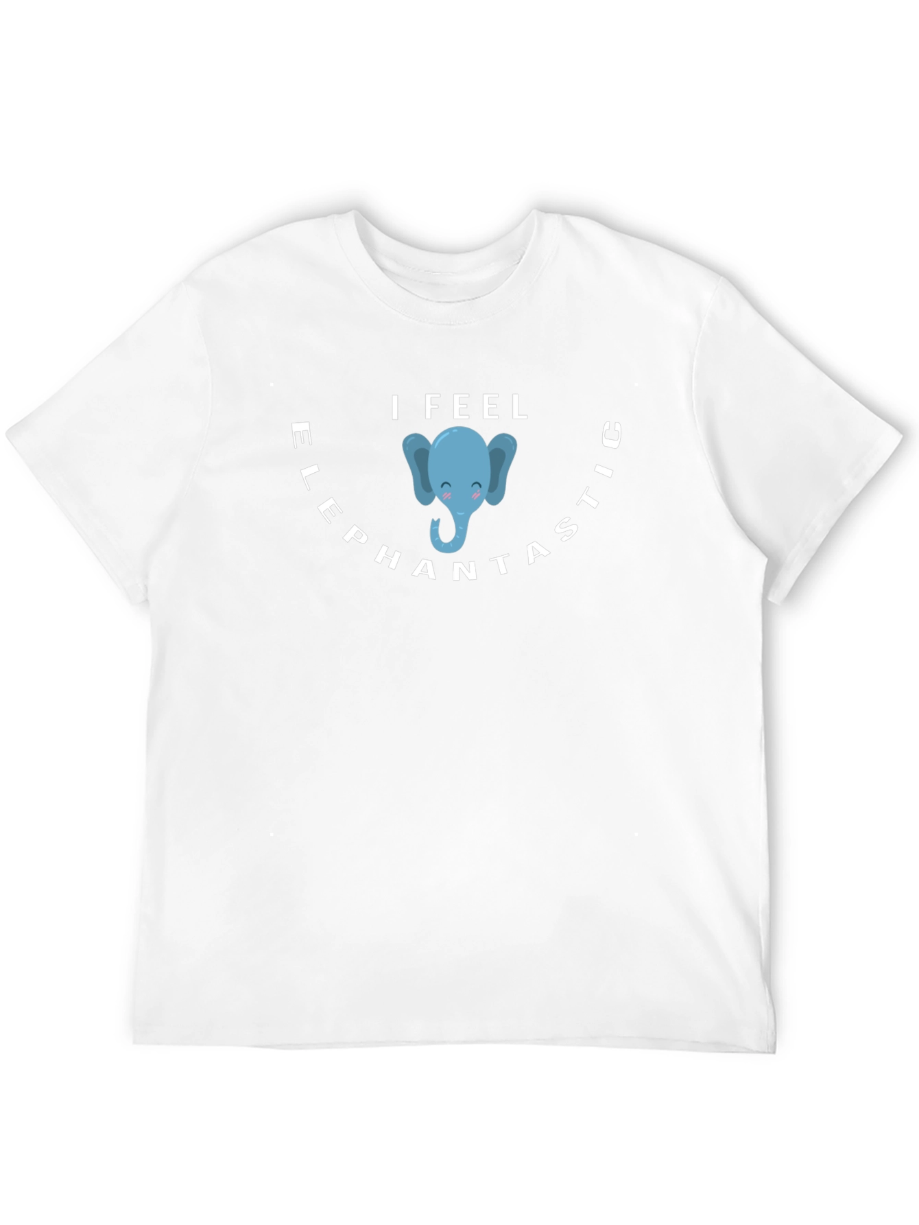 I Feel Elephantastic Black T-Shirt