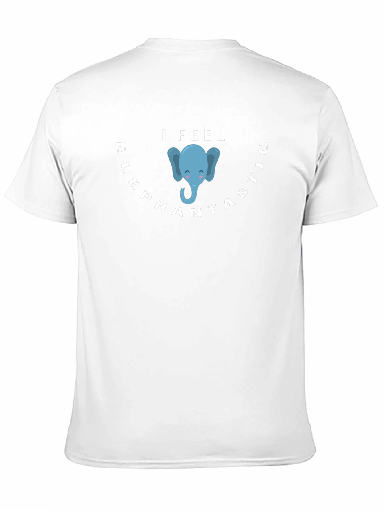 I Feel Elephantastic Black T-Shirt