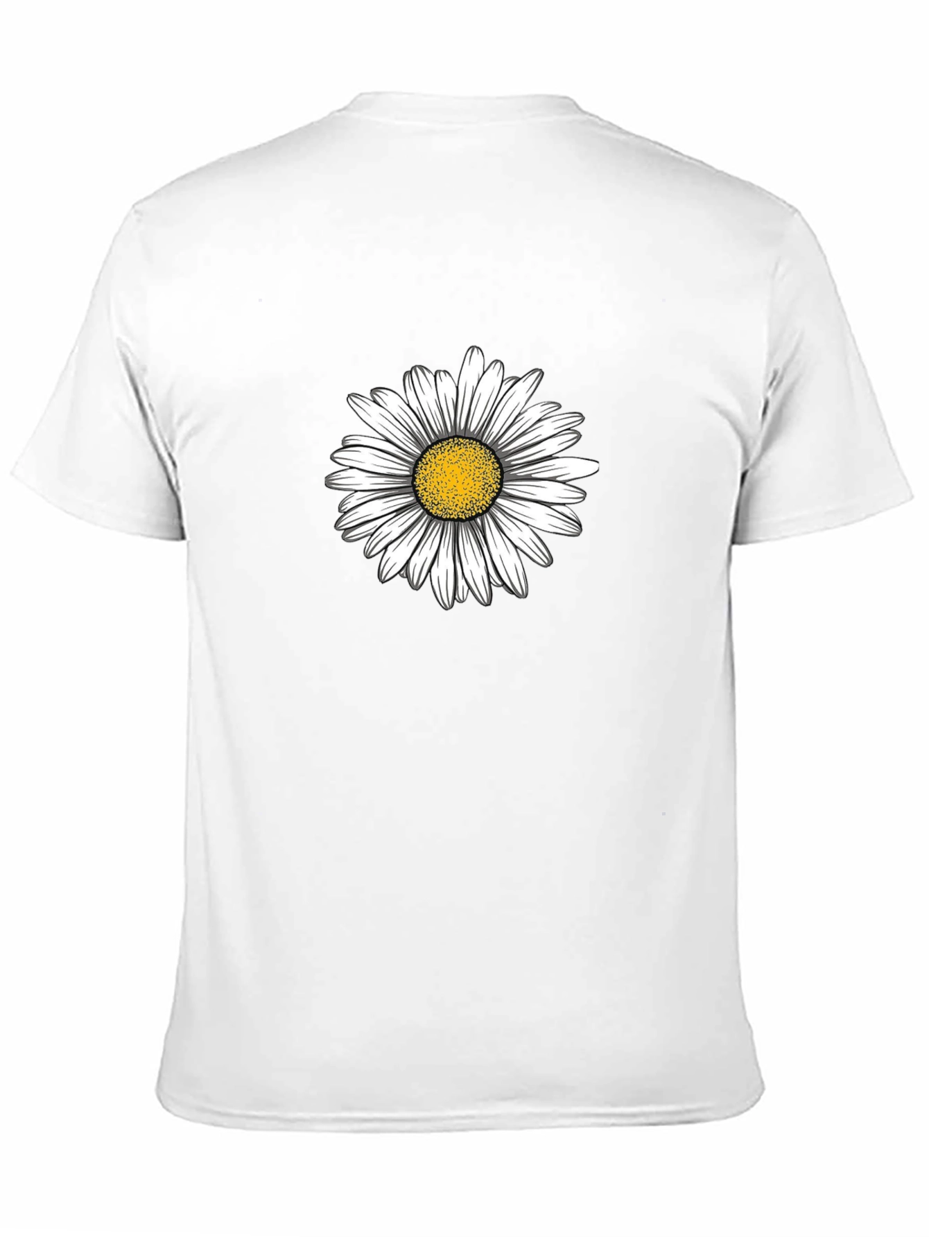 Daisy Graphic Black T-Shirt