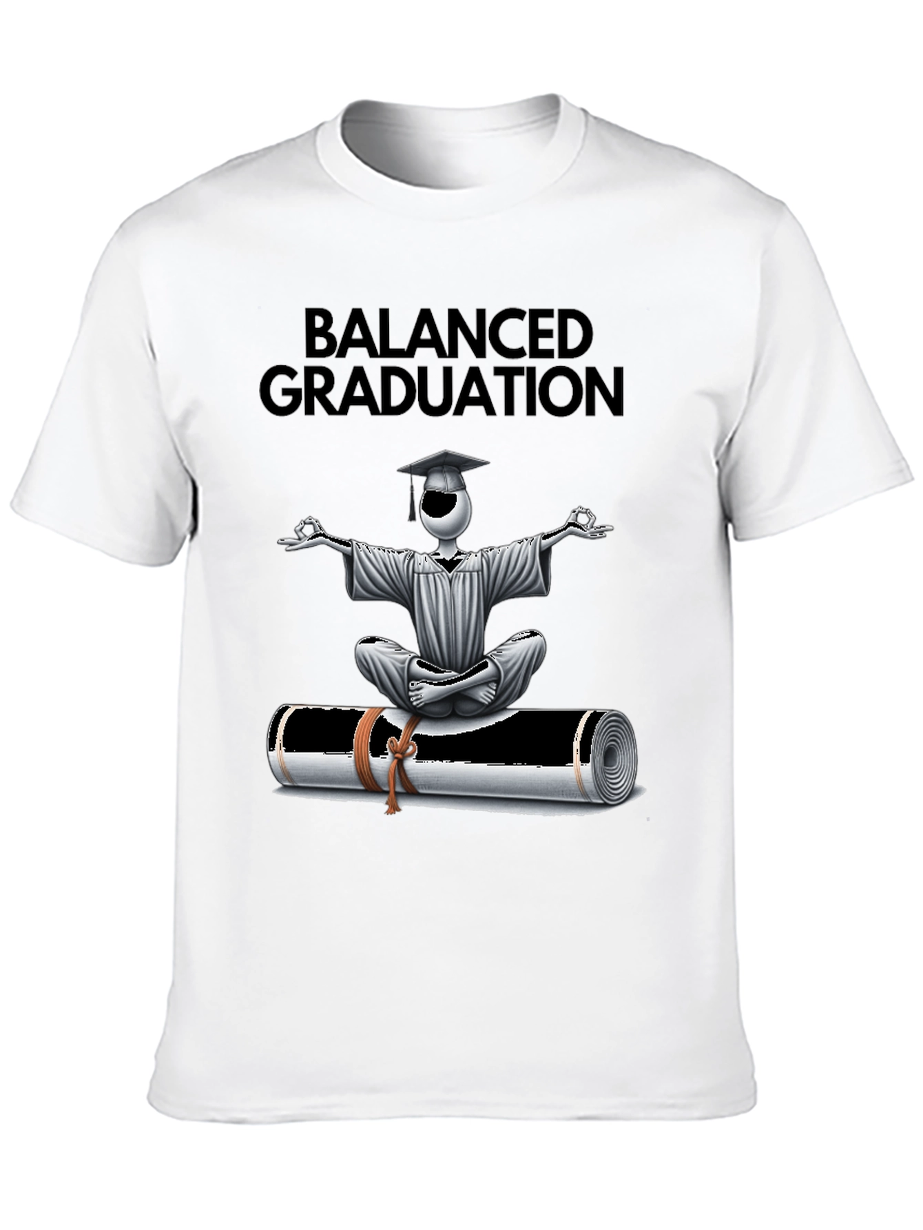 Balanced Graduation Graphic T-Shirt