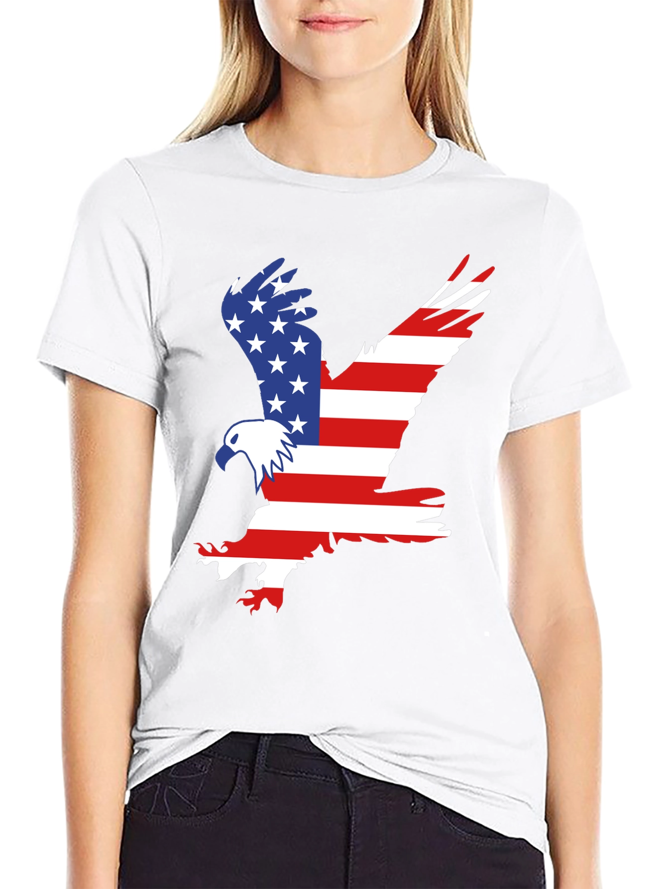 American Eagle Graphic Print Tee