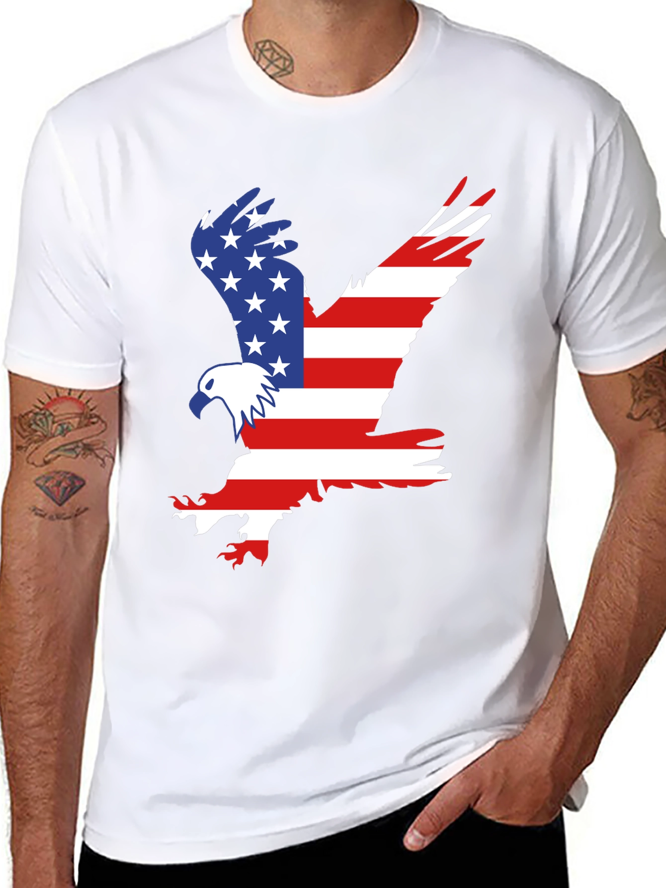 American Eagle Graphic Print Tee