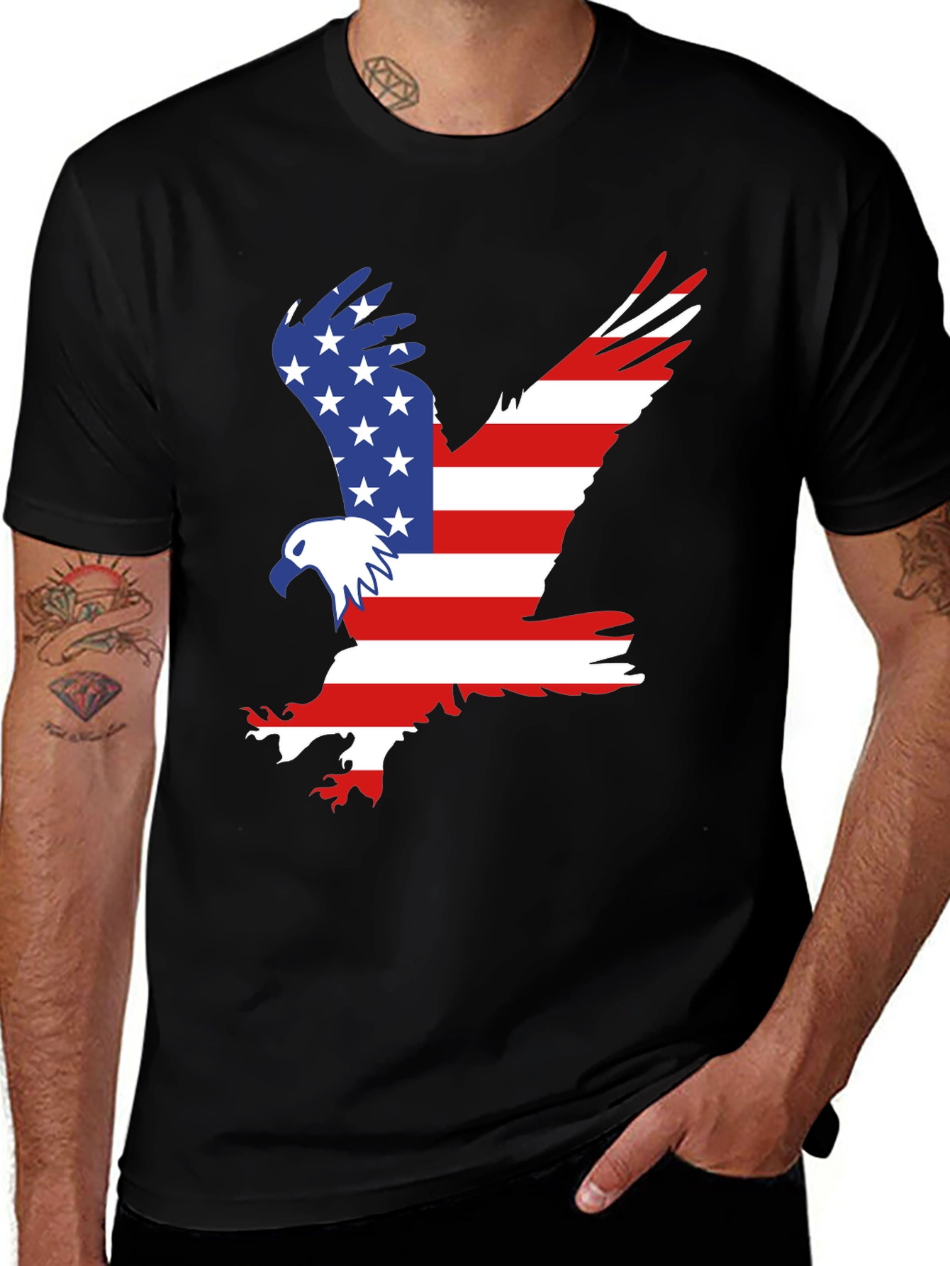 American Eagle Graphic Print Tee