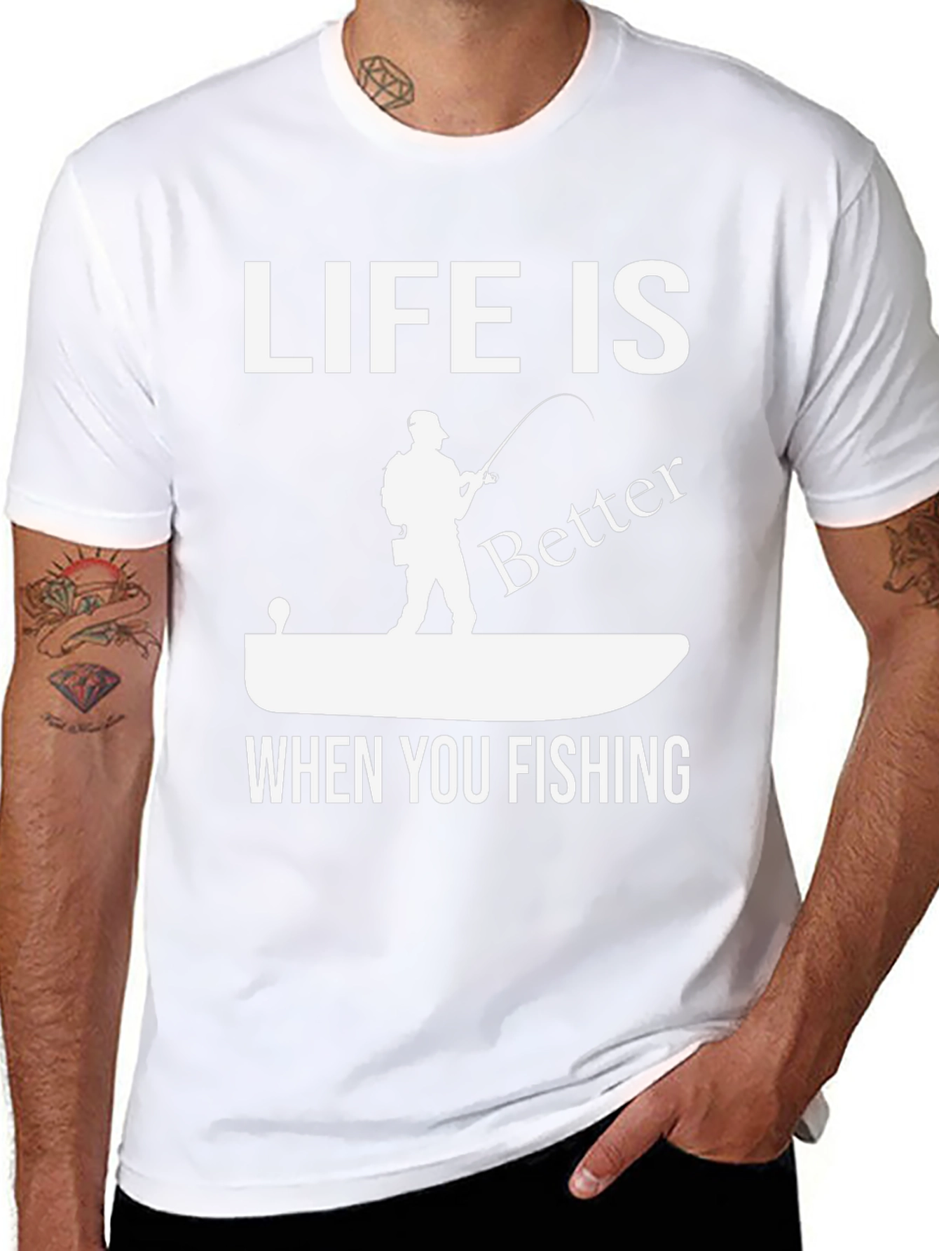 Life is Better When You Fishing Graphic Tee