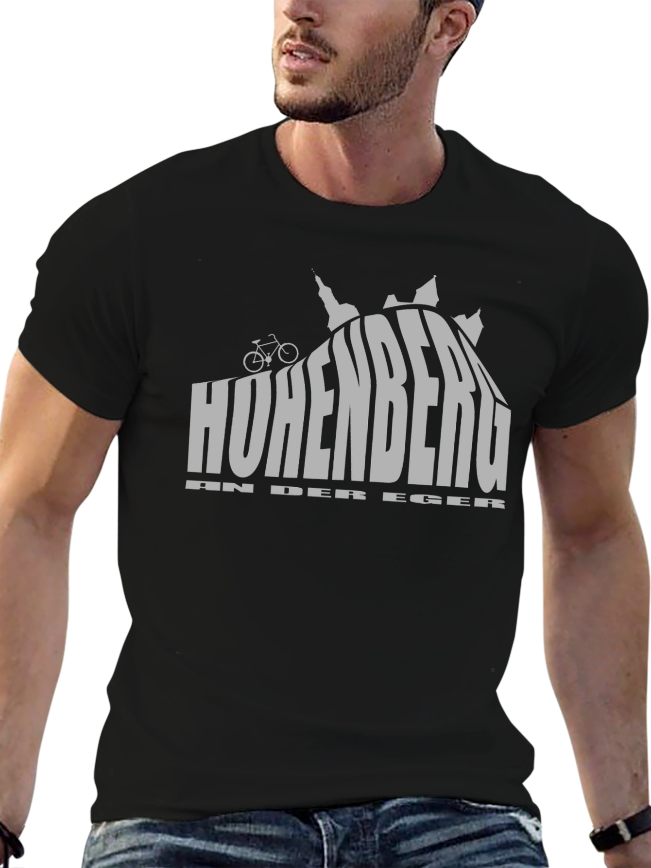 Hohenberg T-Shirt - Black Graphic Tee