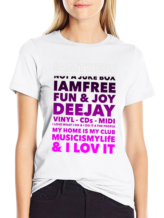 DJ Music Lover Graphic T-Shirt
