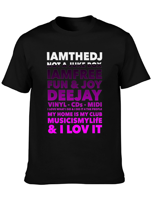 DJ Music Lover Graphic T-Shirt