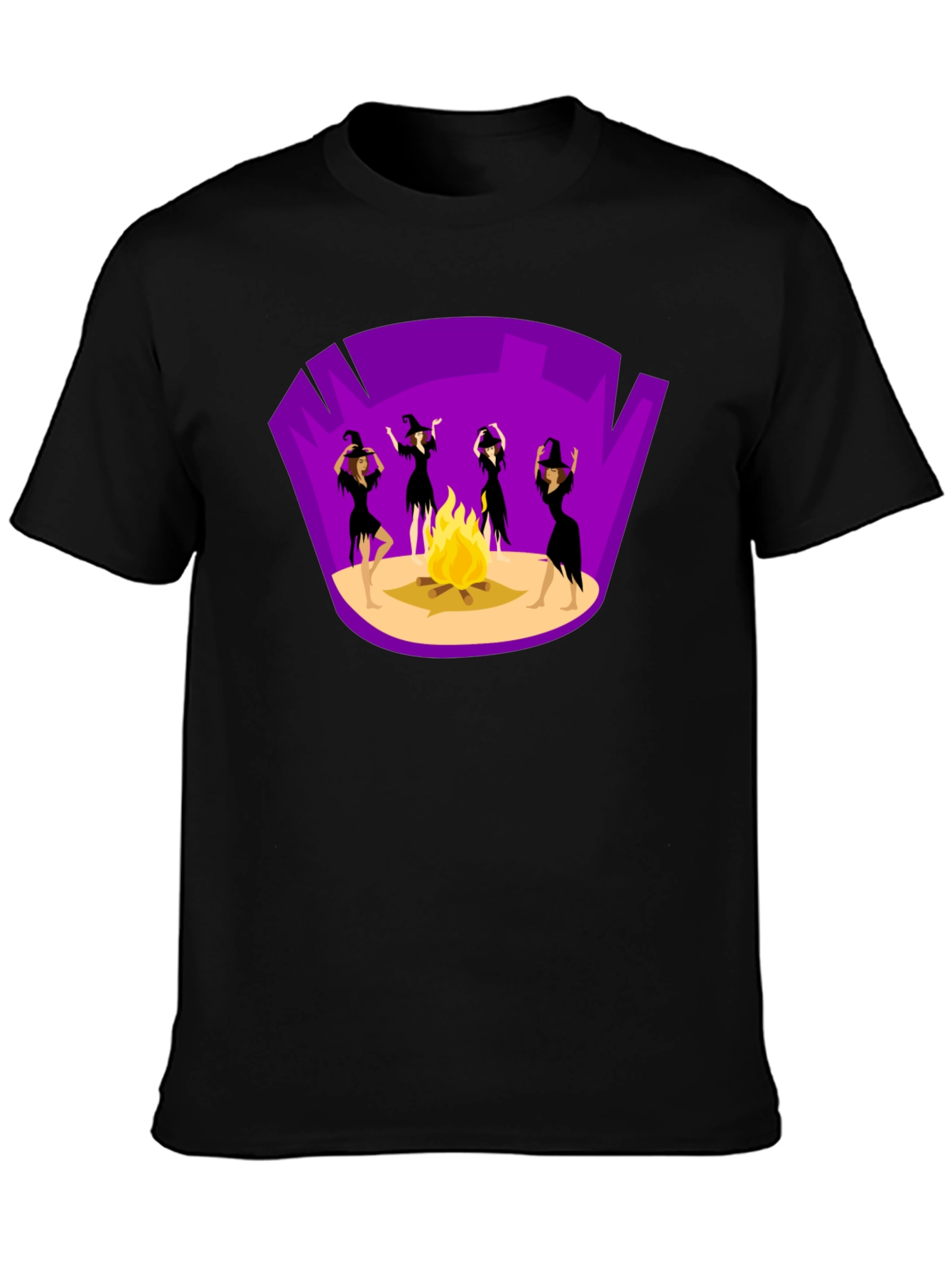 Witches Bonfire Graphic Tee