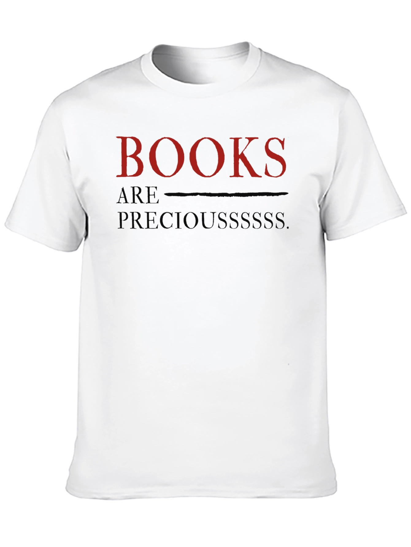 Books are Precious T-Shirt - Unisex Black Tee