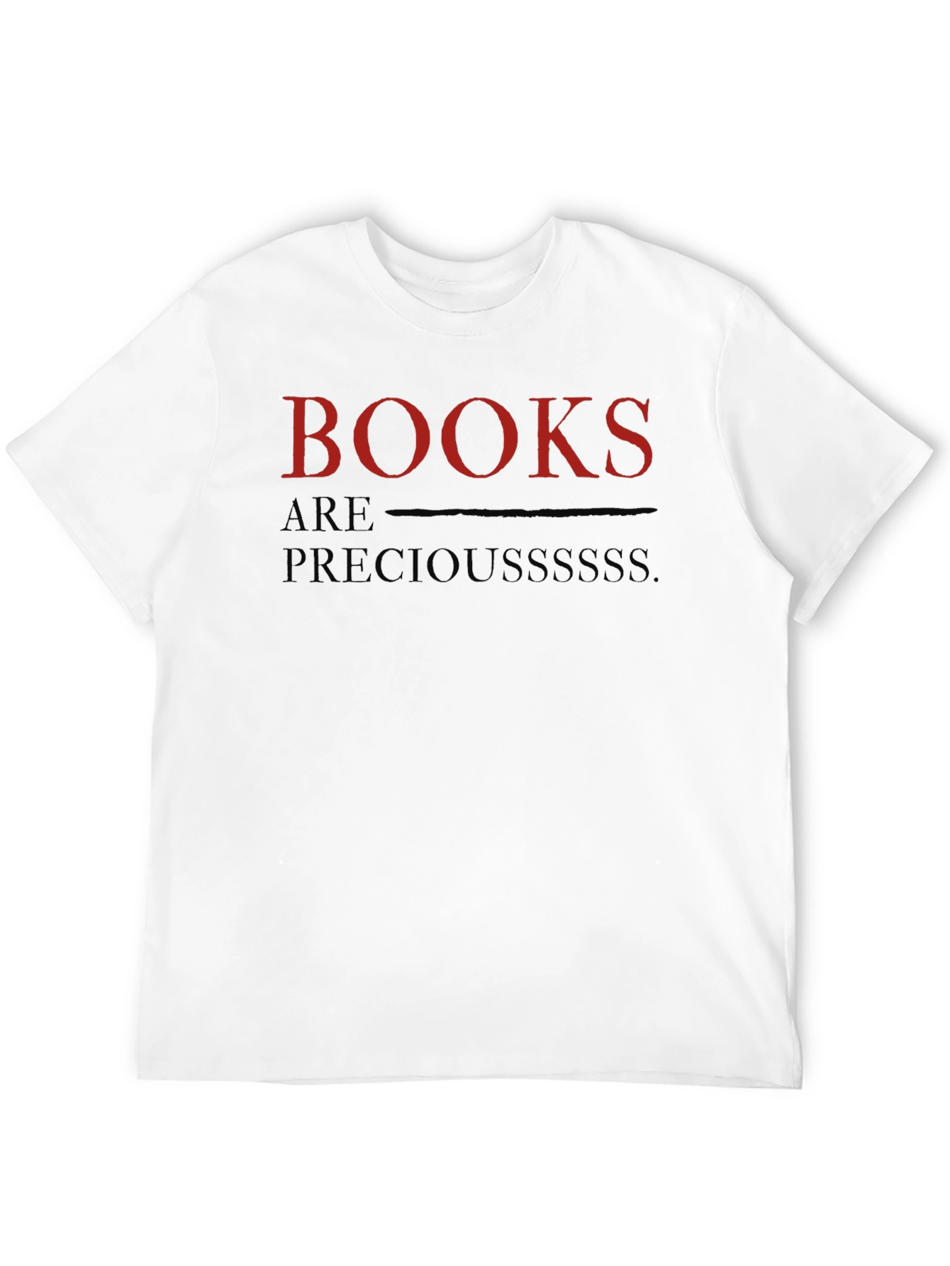 Books are Precious T-Shirt - Unisex Black Tee