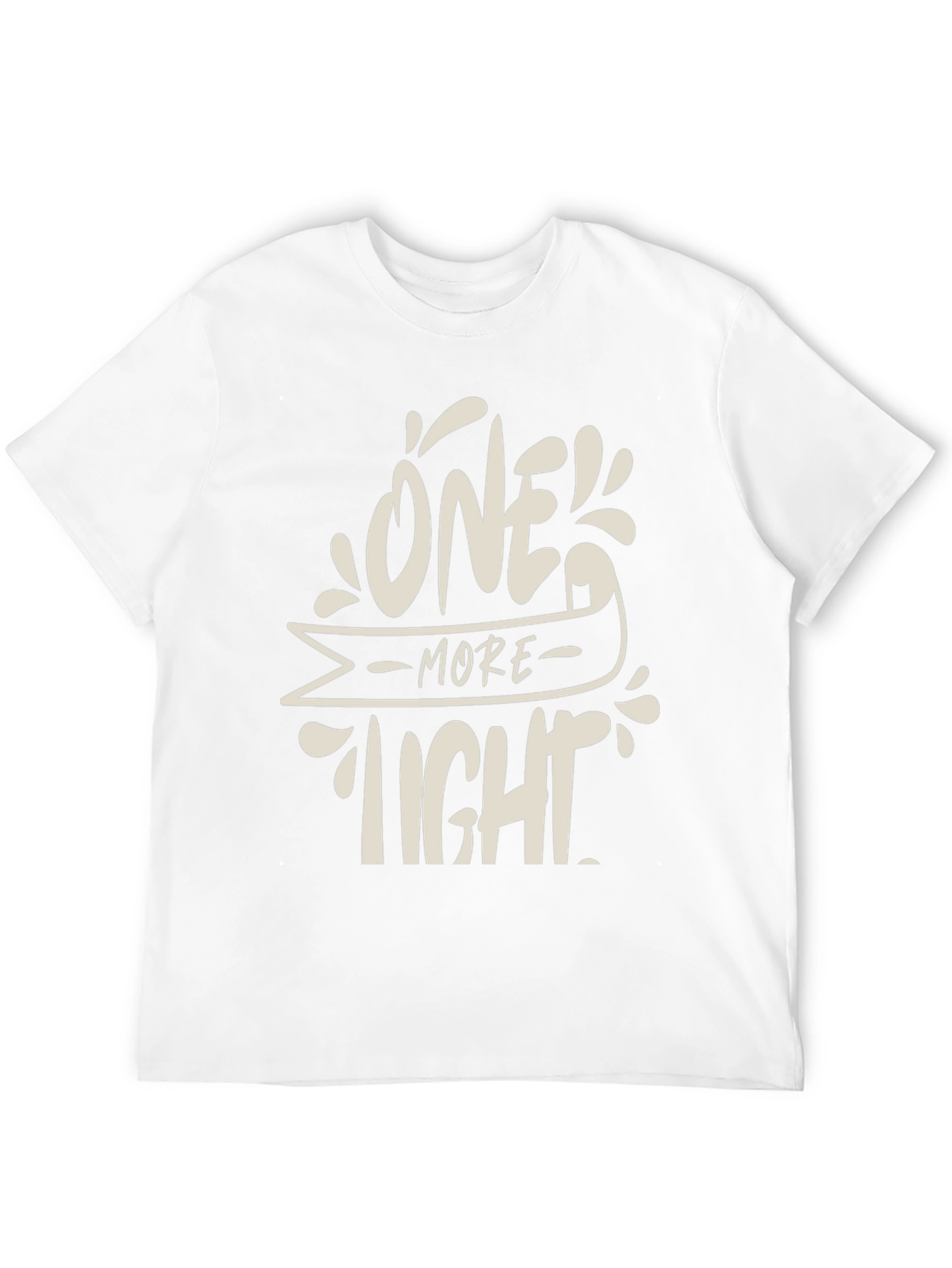 One More Tight Funny Black T-Shirt
