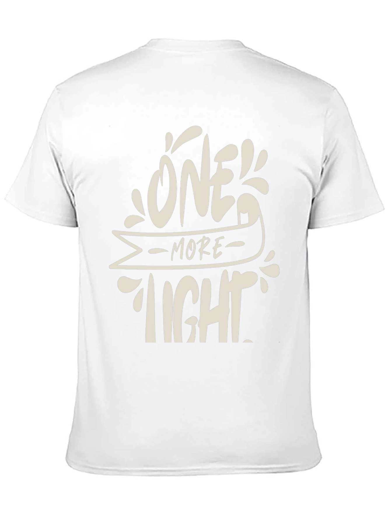 One More Tight Funny Black T-Shirt