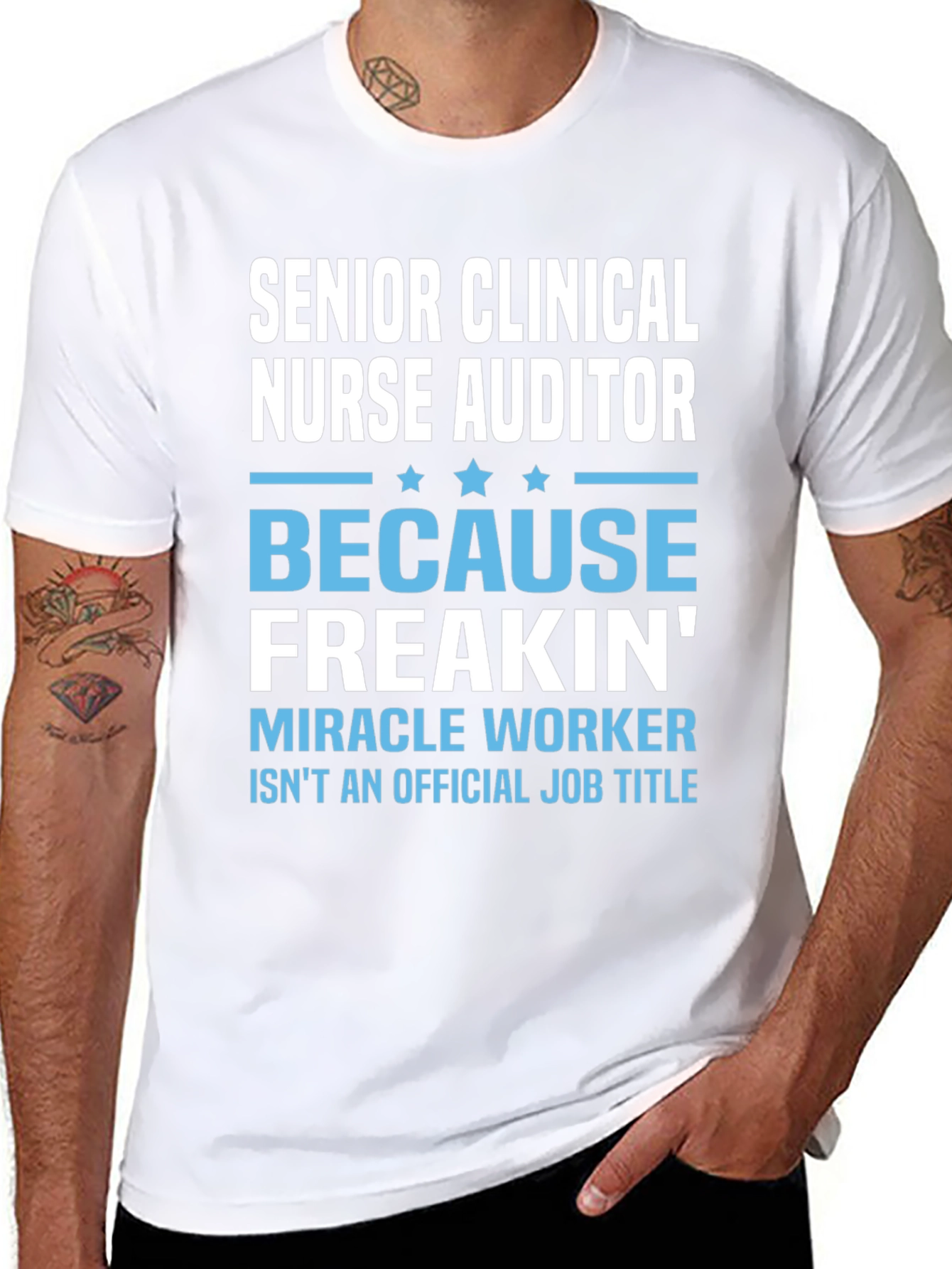 Senior Clinical Nurse Auditor Funny T-Shirt