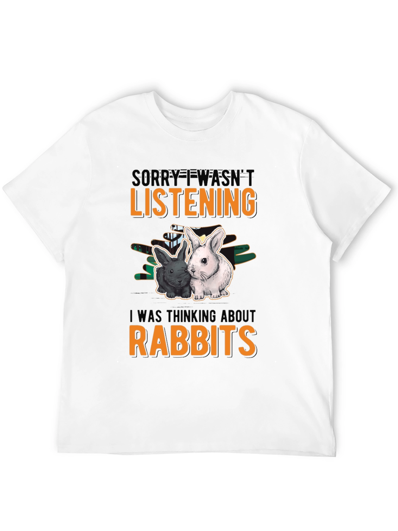 Thinking About Rabbits T-Shirt