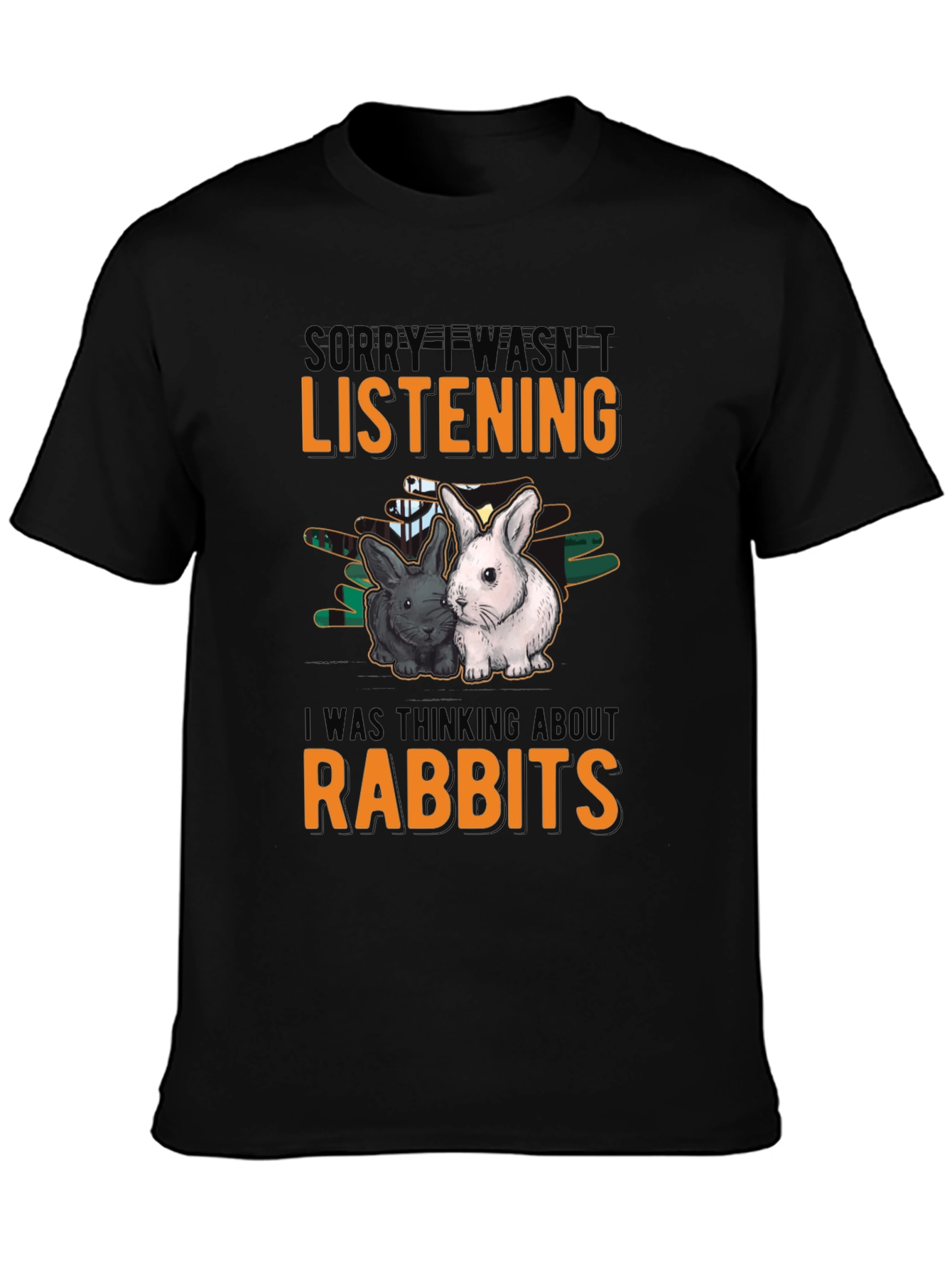 Thinking About Rabbits T-Shirt