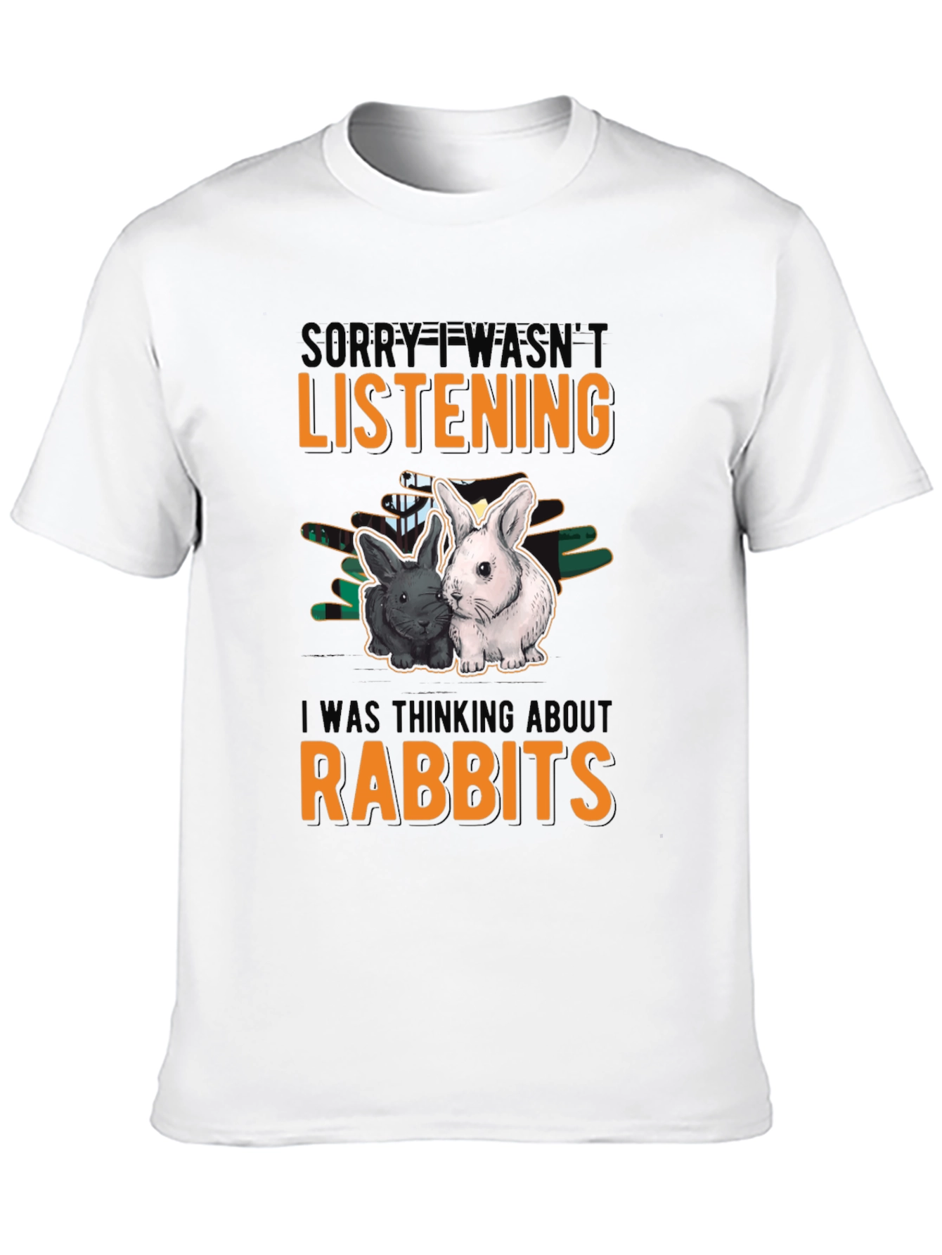 Thinking About Rabbits T-Shirt
