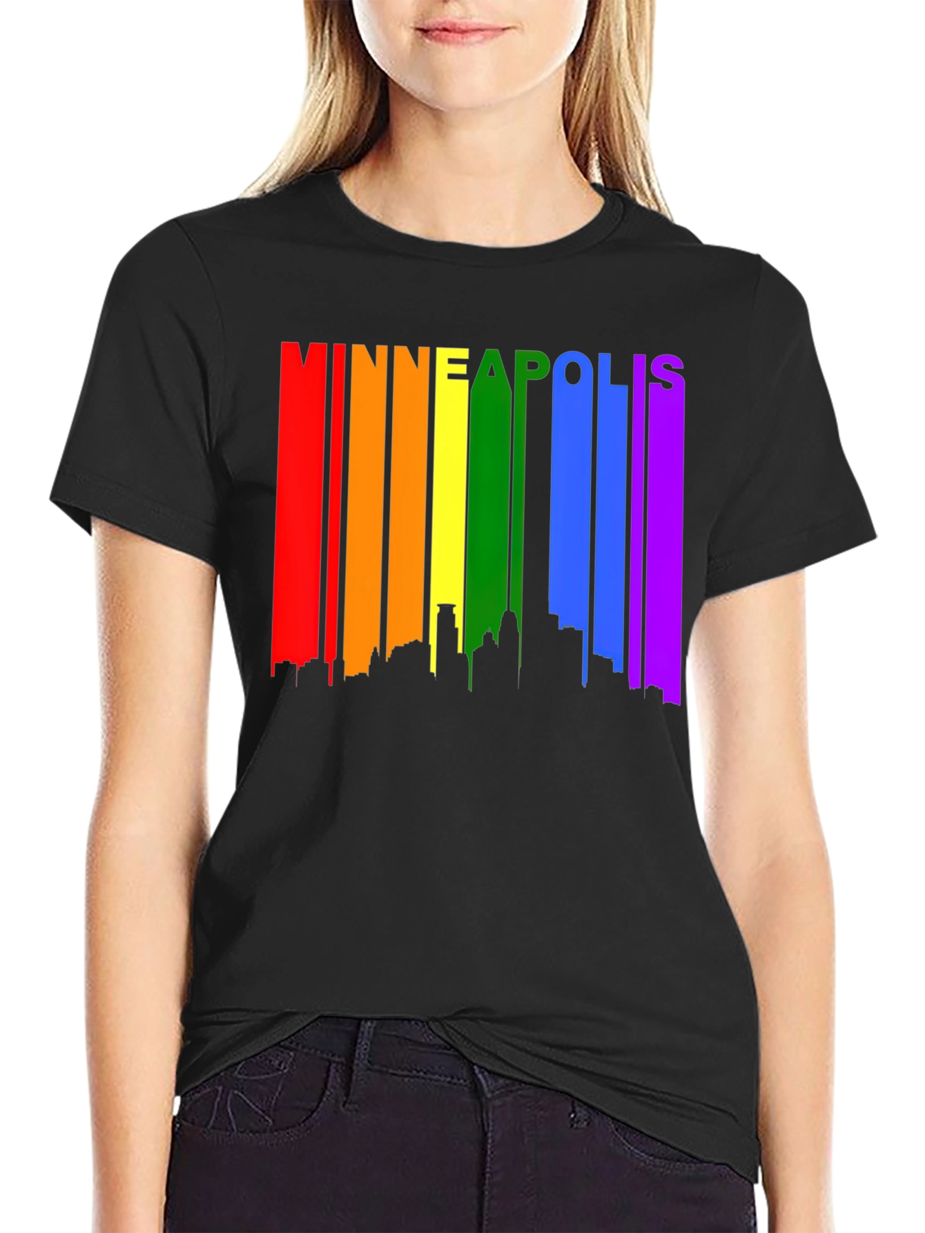 Minneapolis Pride Skyline T-Shirt