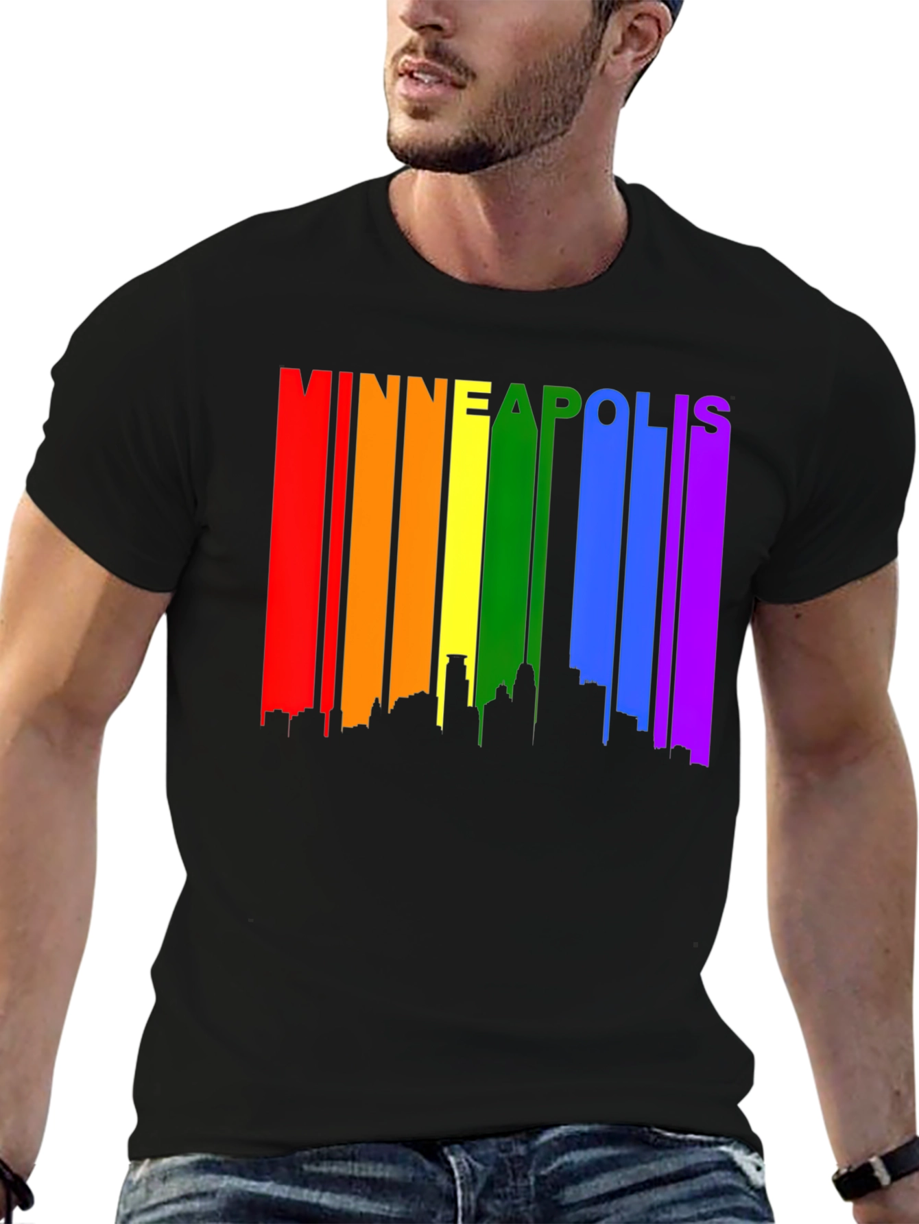Minneapolis Pride Skyline T-Shirt