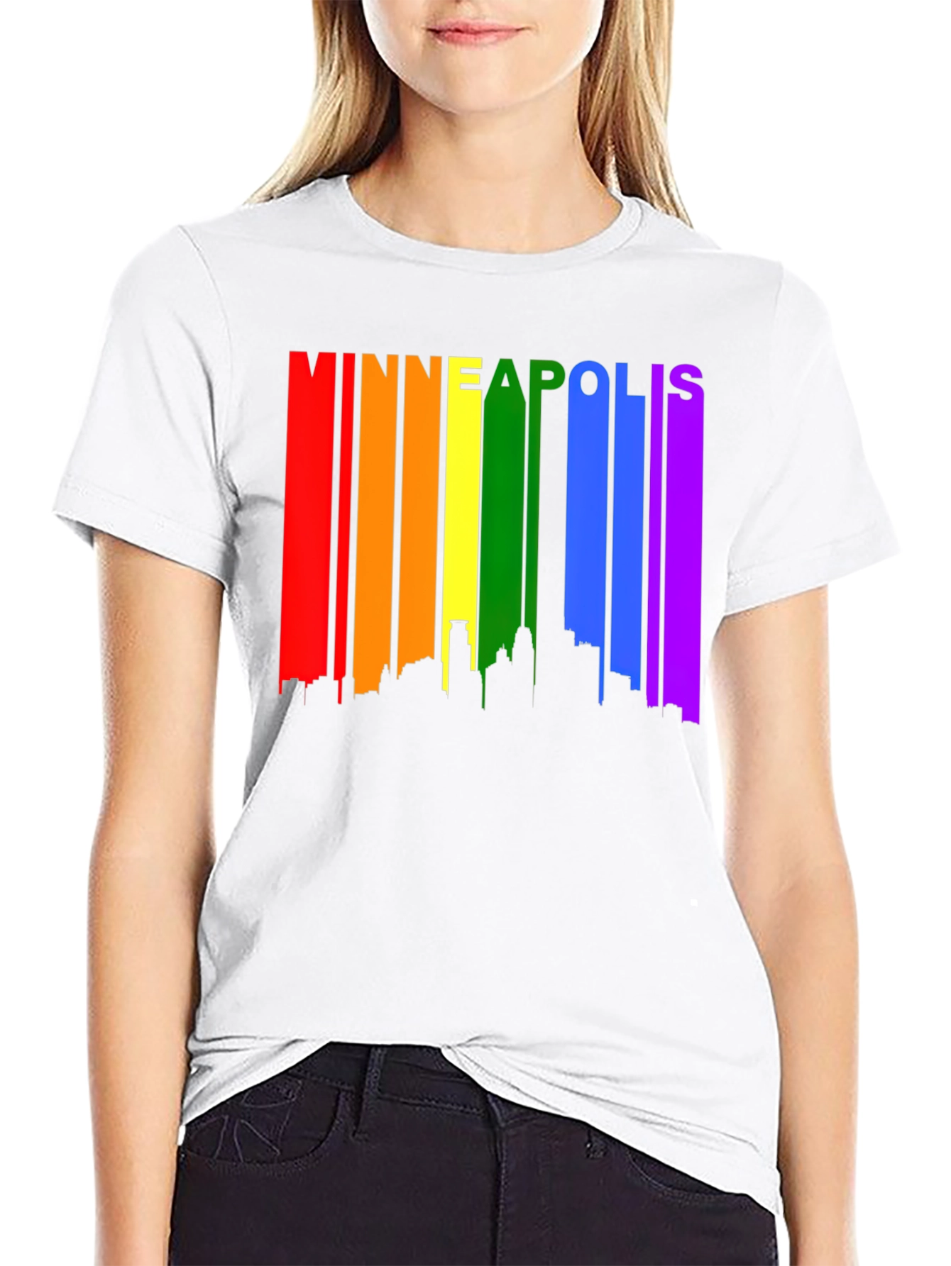 Minneapolis Pride Skyline T-Shirt