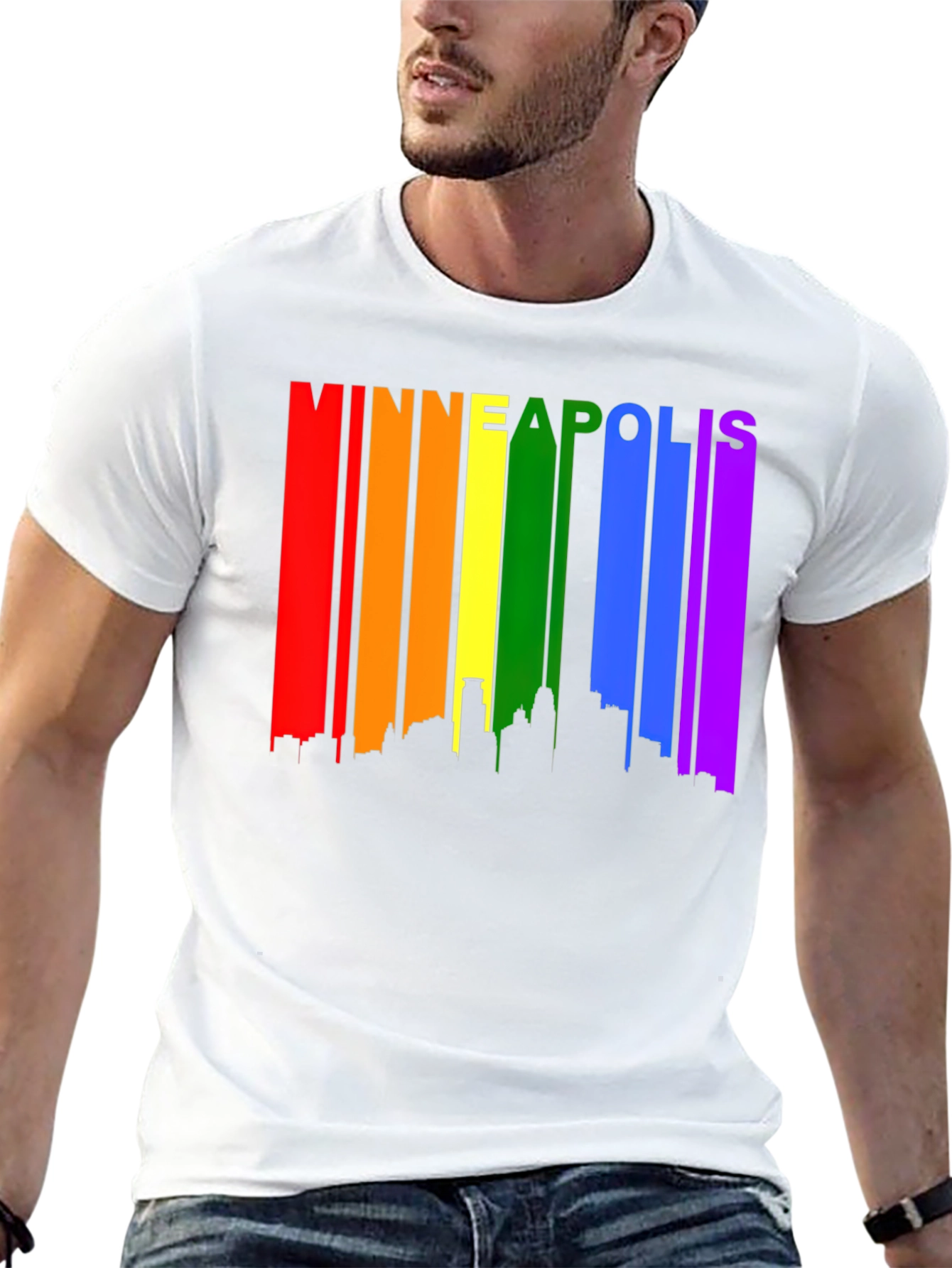 Minneapolis Pride Skyline T-Shirt