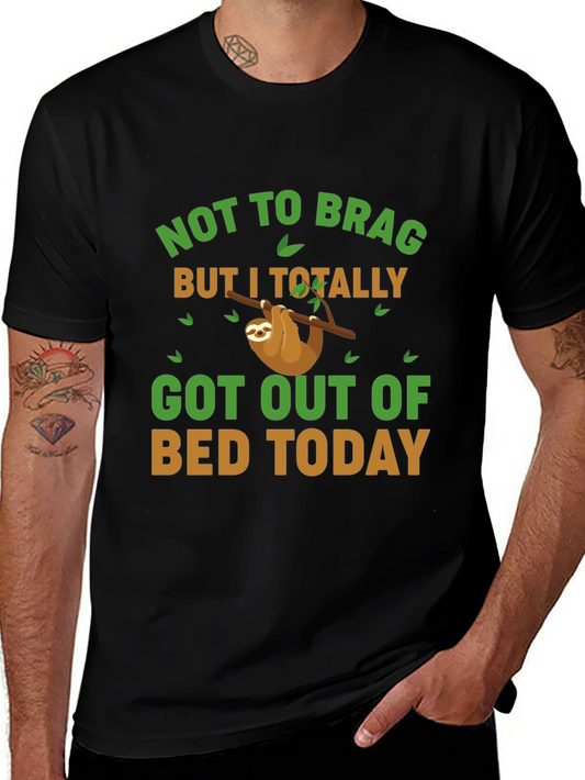Funny Sloth Graphic T-Shirt