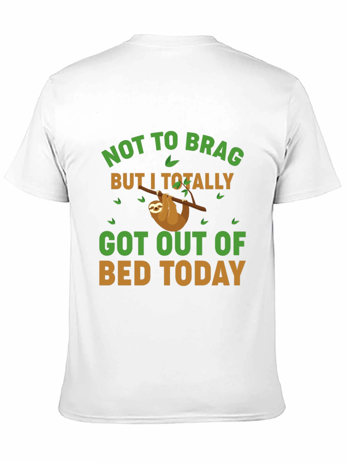 Funny Sloth Graphic T-Shirt