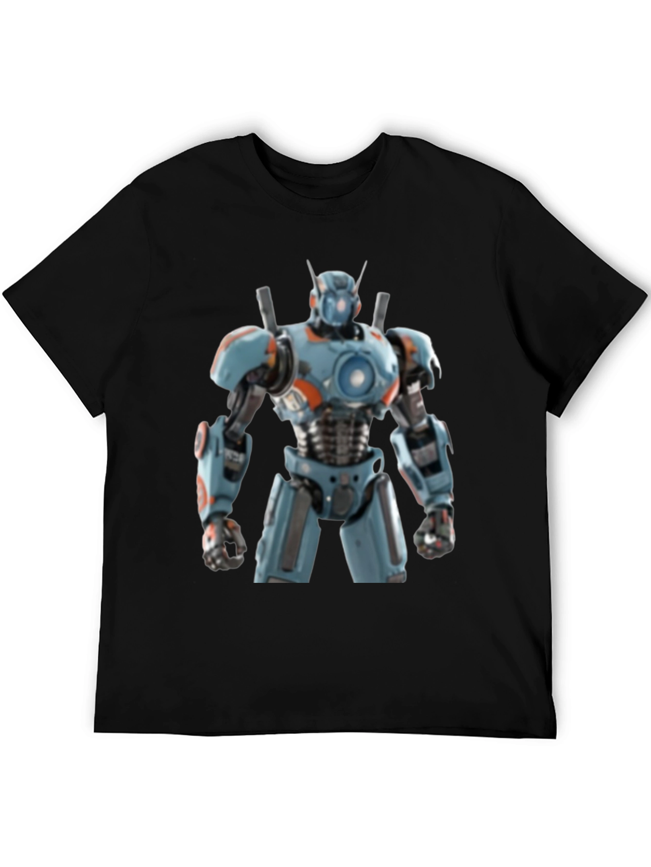 Robot Graphic Tee - Futuristic Design