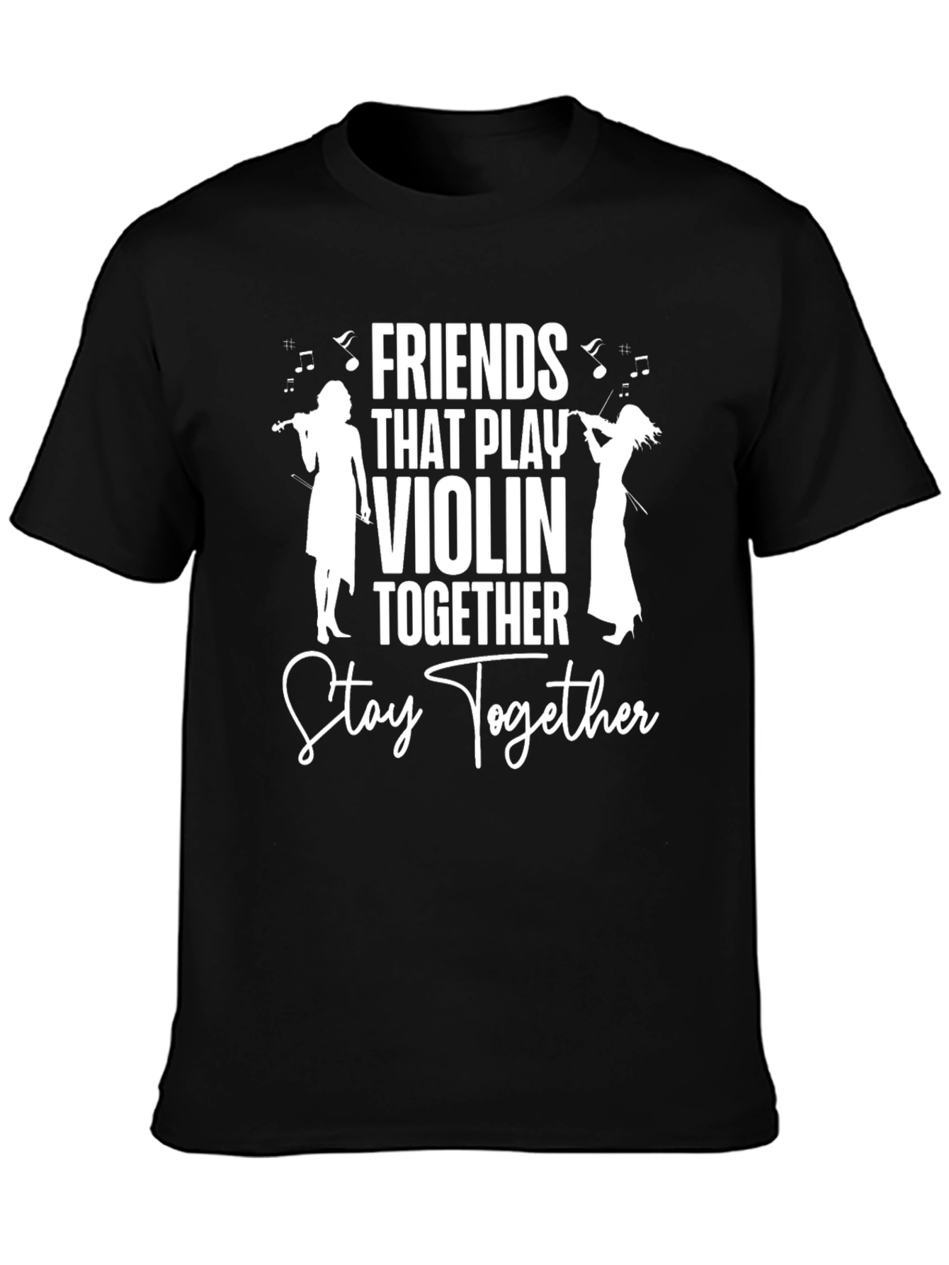 Friends That Play Violin Together T-Shirt