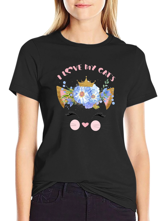 I Love My Cats T-Shirt