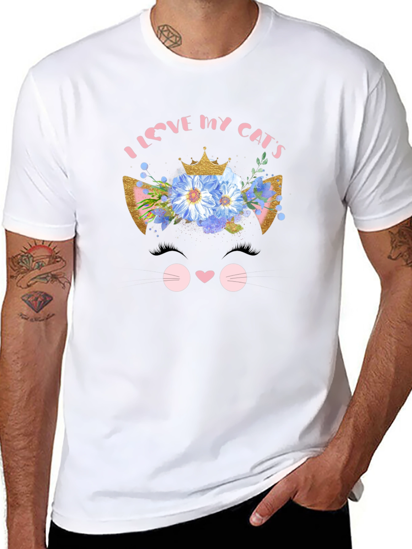 I Love My Cats T-Shirt