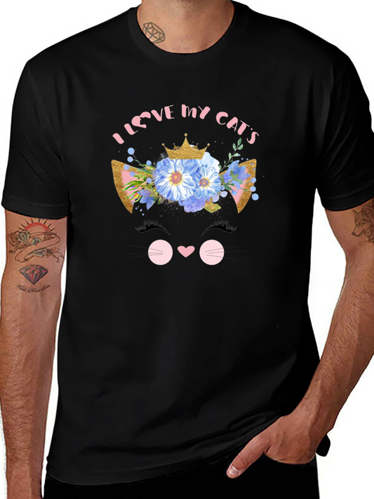 I Love My Cats T-Shirt