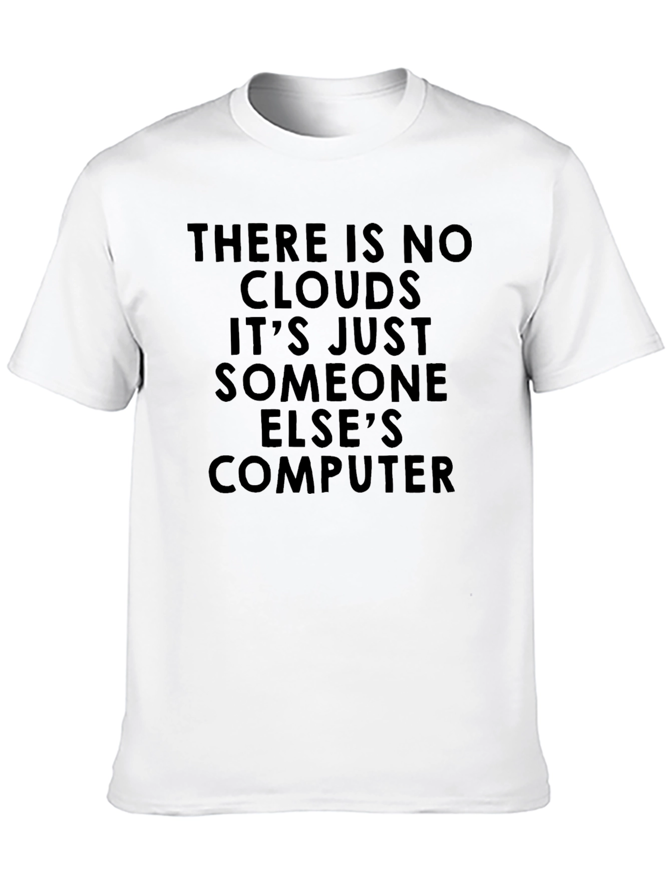 Funny Cloud Computing T-Shirt for IT Professionals