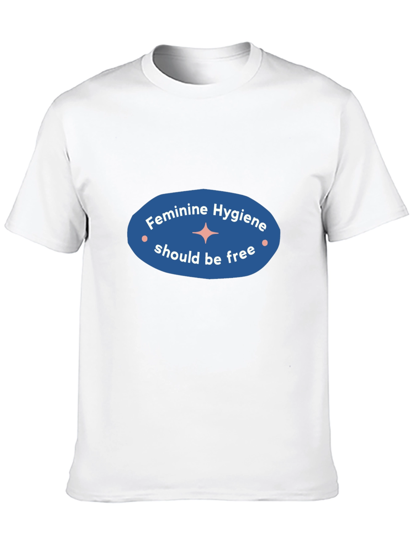 Feminine Hygiene Awareness Black T-Shirt