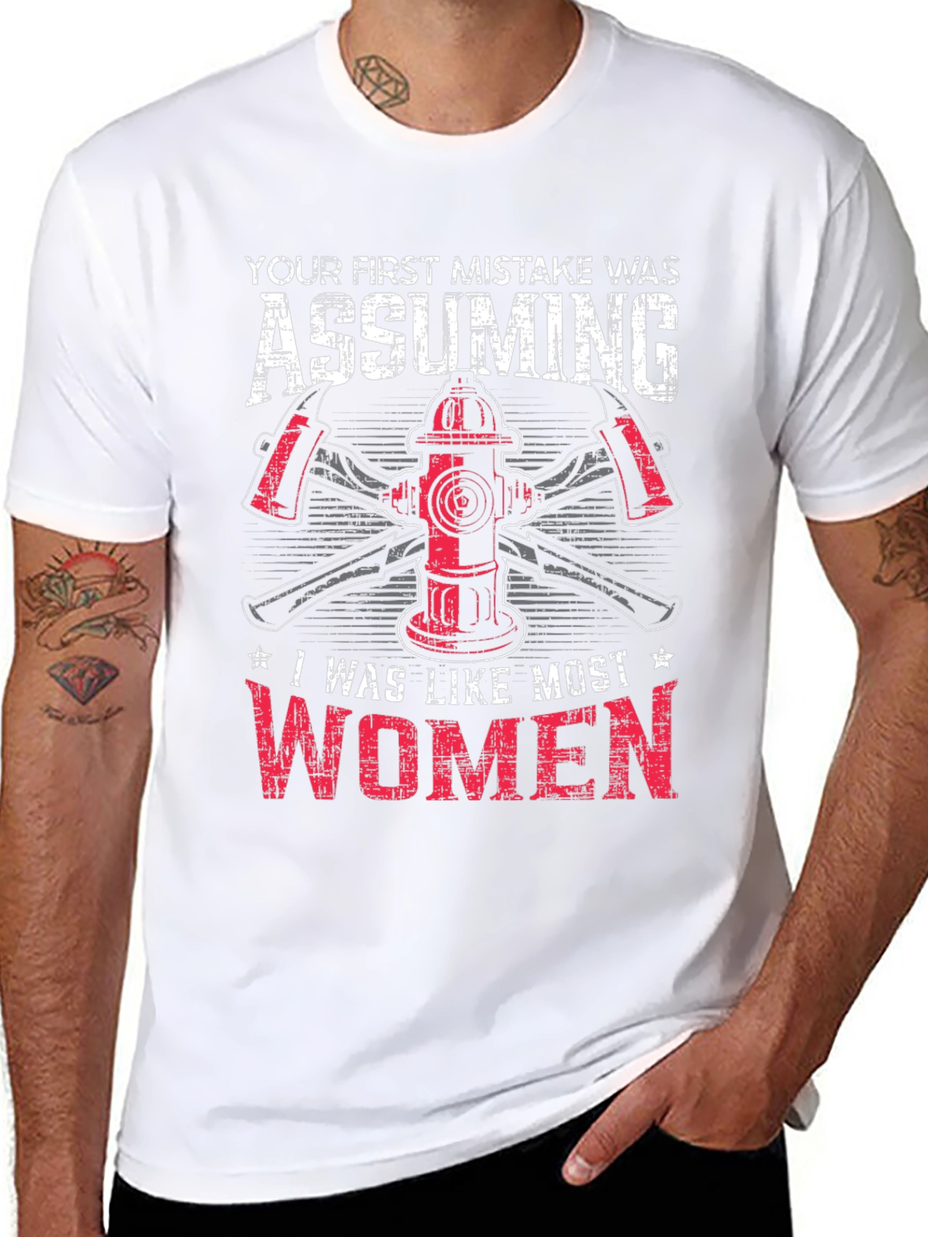 Your First Mistake Assuming Women T-Shirt