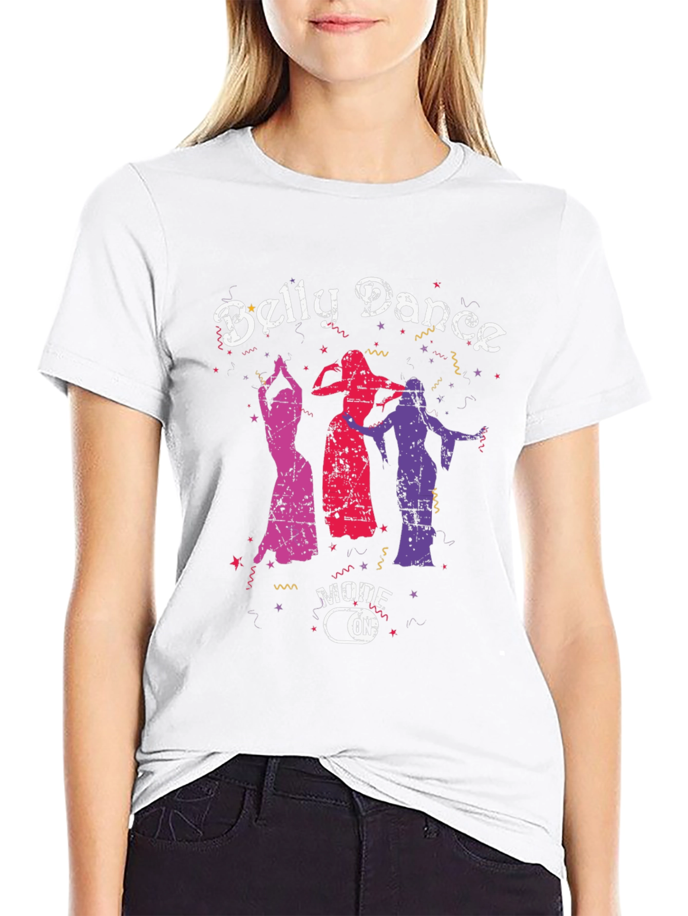 Belly Dance Mode On T-Shirt - Unique Graphic Tee