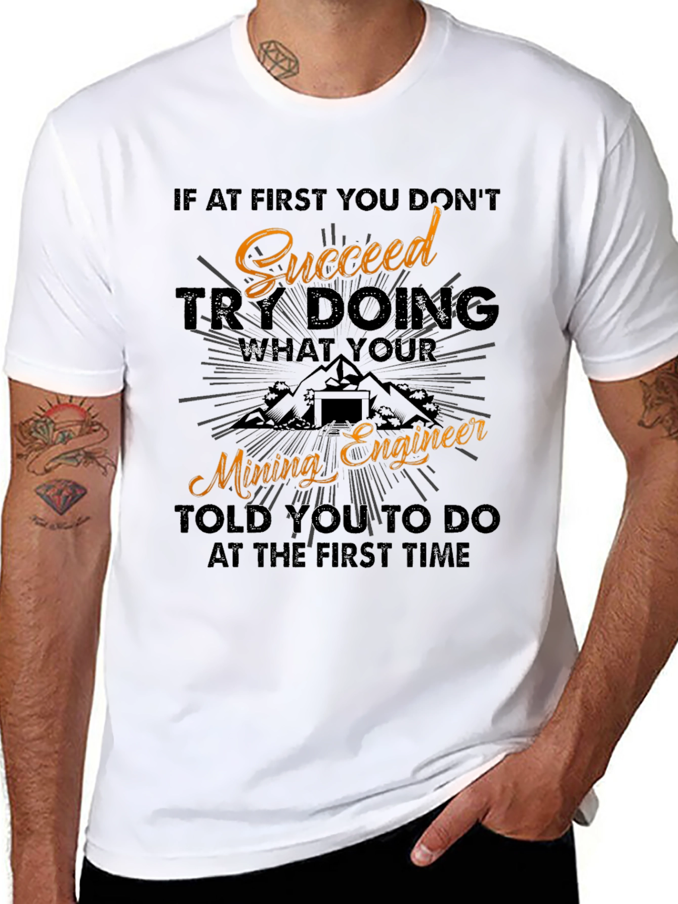Mining Engineer T-Shirt - Sarcastic Mining Gift Tee
