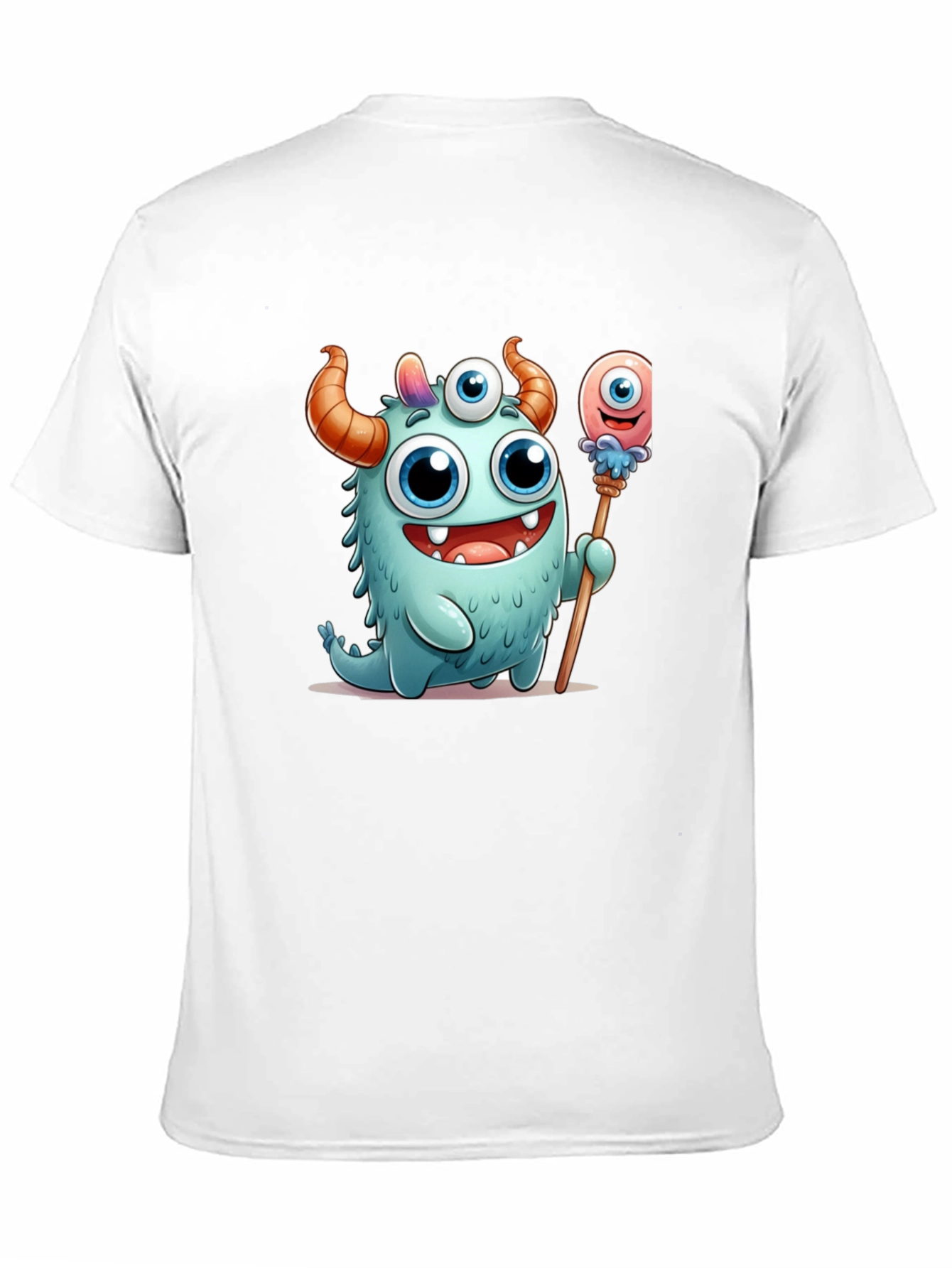Cute Monster Graphic T-Shirt