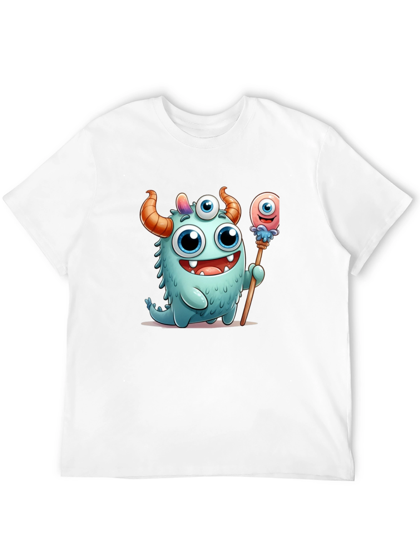 Cute Monster Graphic T-Shirt