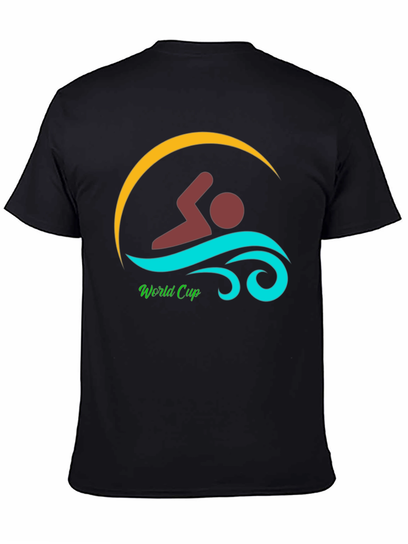 Swimmer World Cup Graphic T-Shirt
