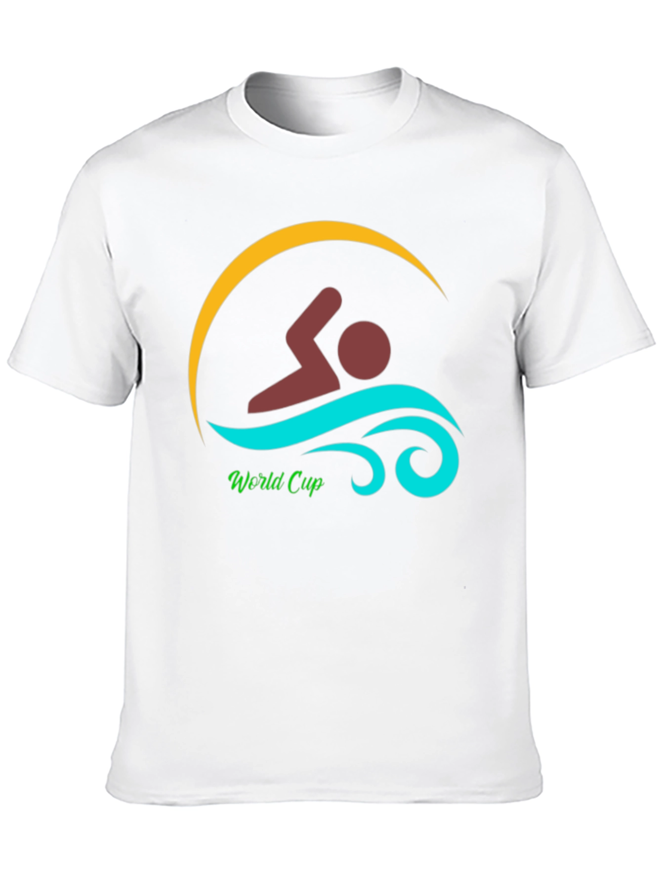 Swimmer World Cup Graphic T-Shirt