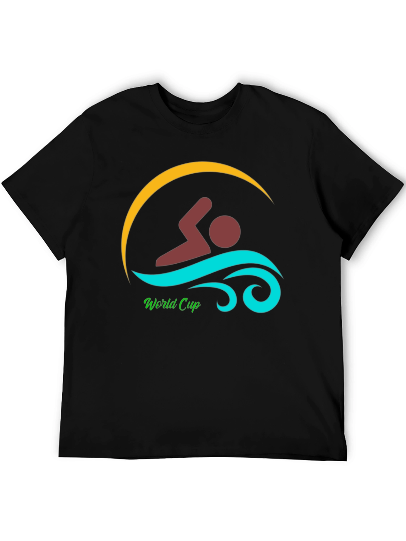 Swimmer World Cup Graphic T-Shirt