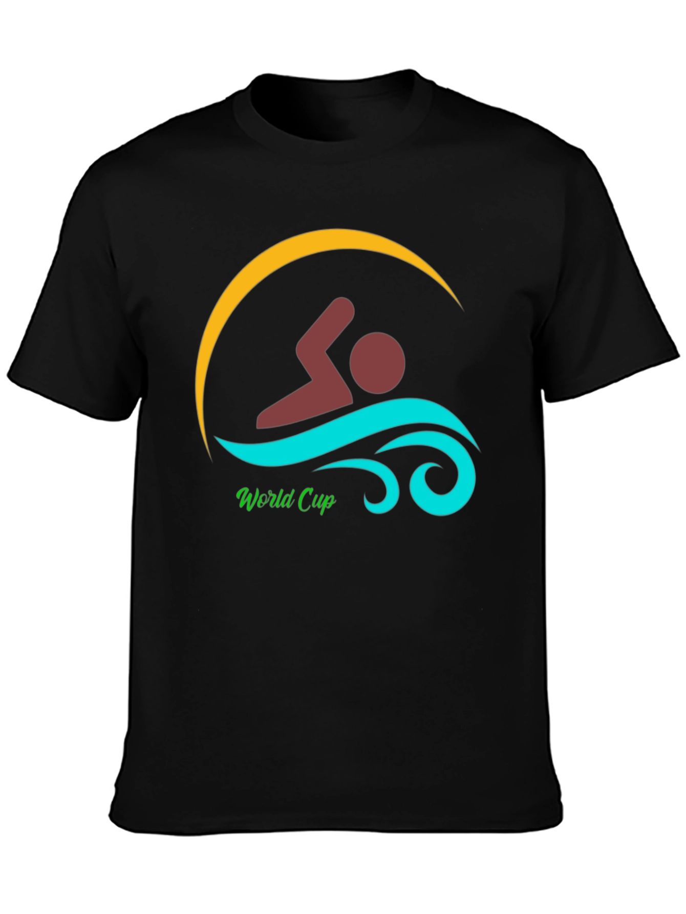 Swimmer World Cup Graphic T-Shirt