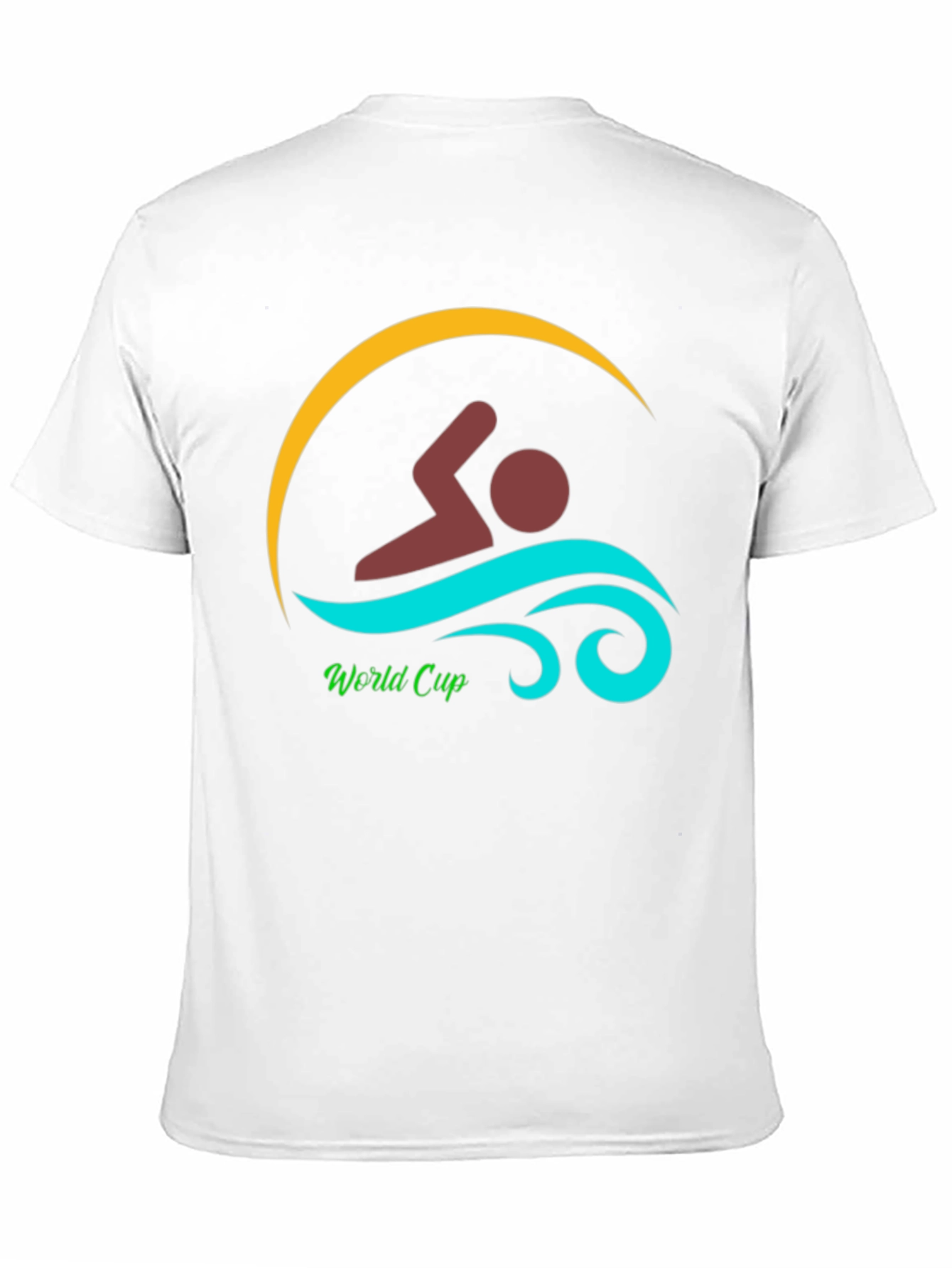 Swimmer World Cup Graphic T-Shirt